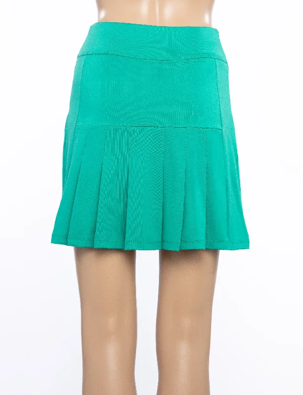 FINAL SALE Marisa Pleated Skort - Rose Green