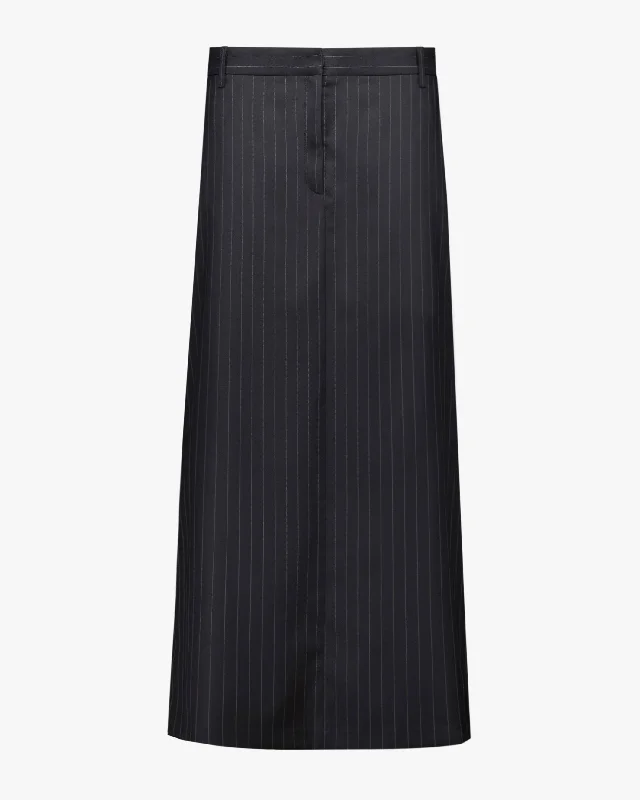 Trouser Skirt - Pinstripe