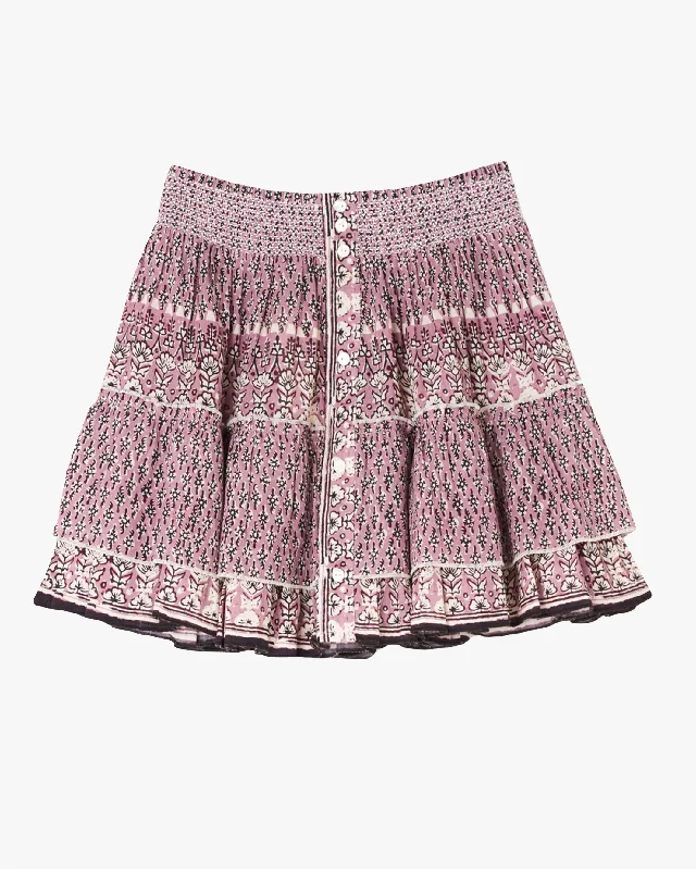 Mari Print Mini Skirt