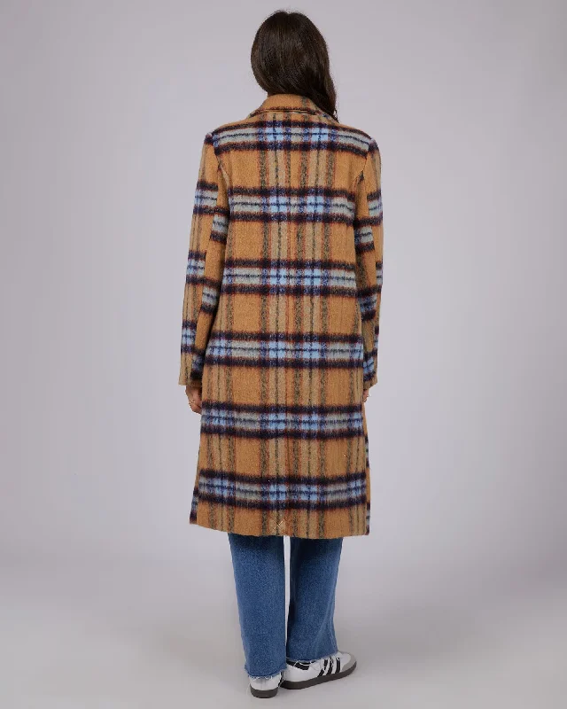 All About Eve Aubrey Check Coat