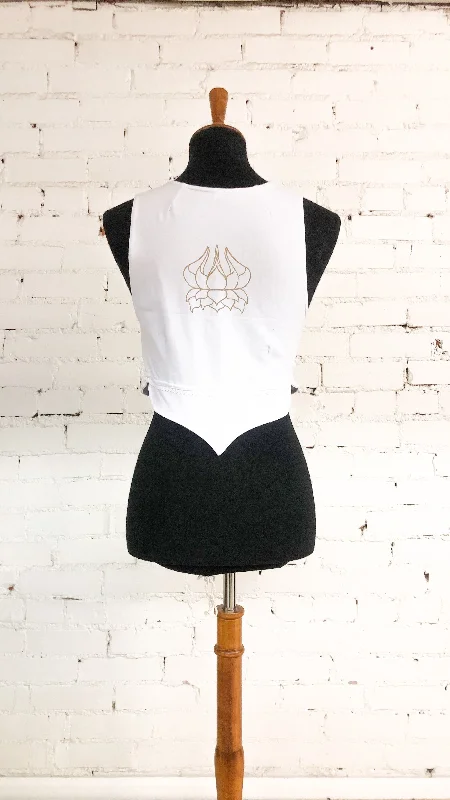 Cropped Lotus Vest