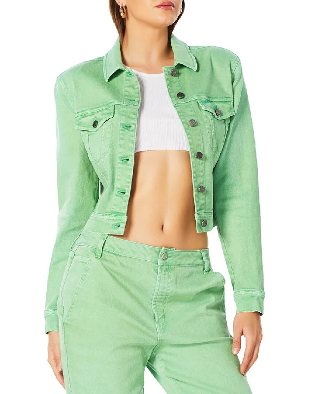 AFRM Magda Crop Trucker Jacket