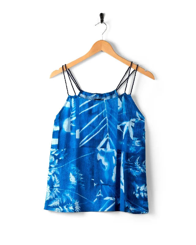 Cyanotype - Womens Cami - Blue