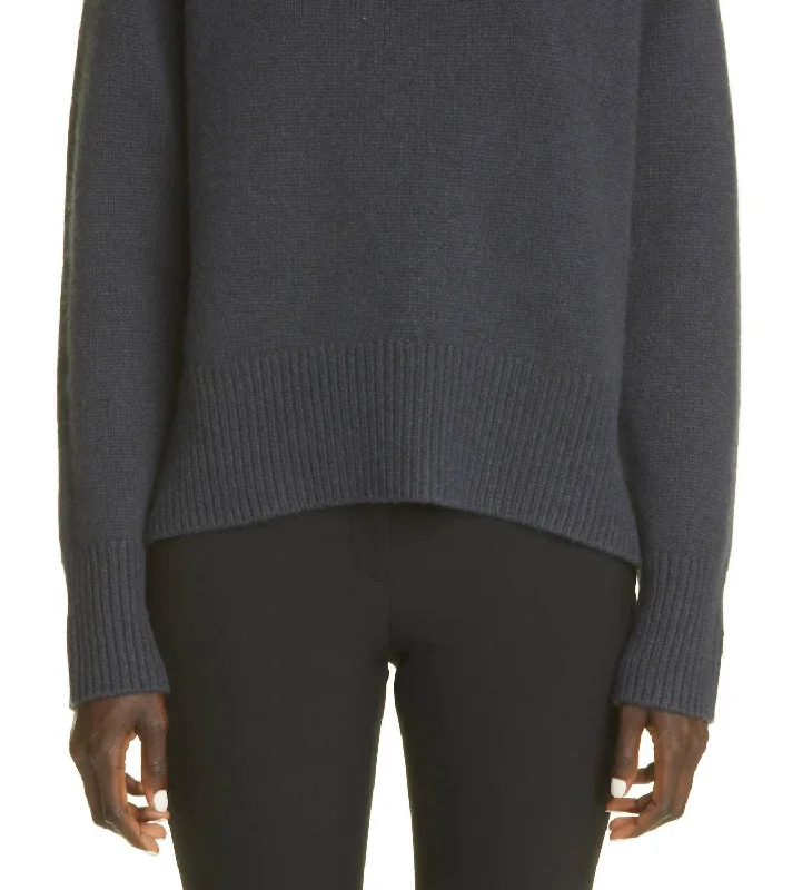 Edith Grove Sweater In Gravity Grey