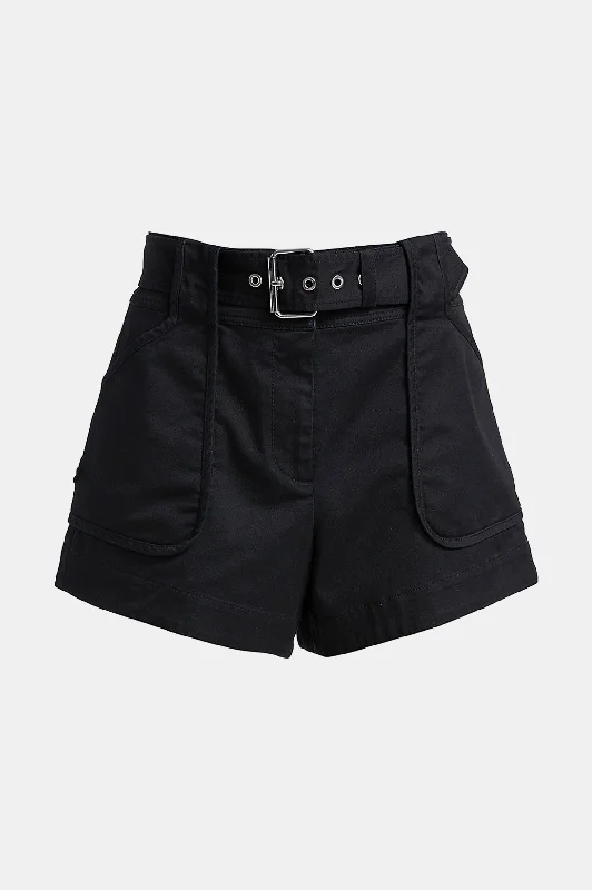 Montery Belted Short in Black