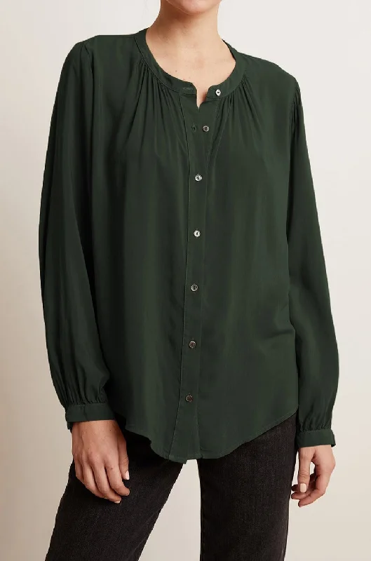 SERAFINA BUTTON-UP BLOUSE