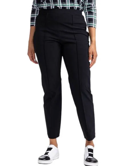 Tailored Crop Golf Pants - Black