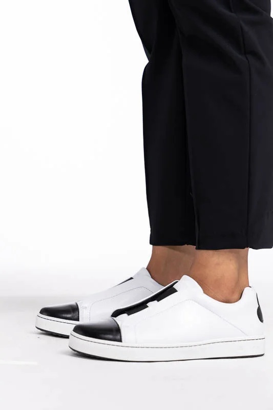 Tailored Crop Golf Pants - Black