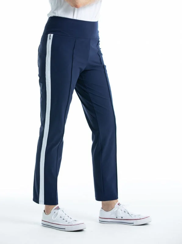 Tailored Track Golf Pants  - Navy Blue