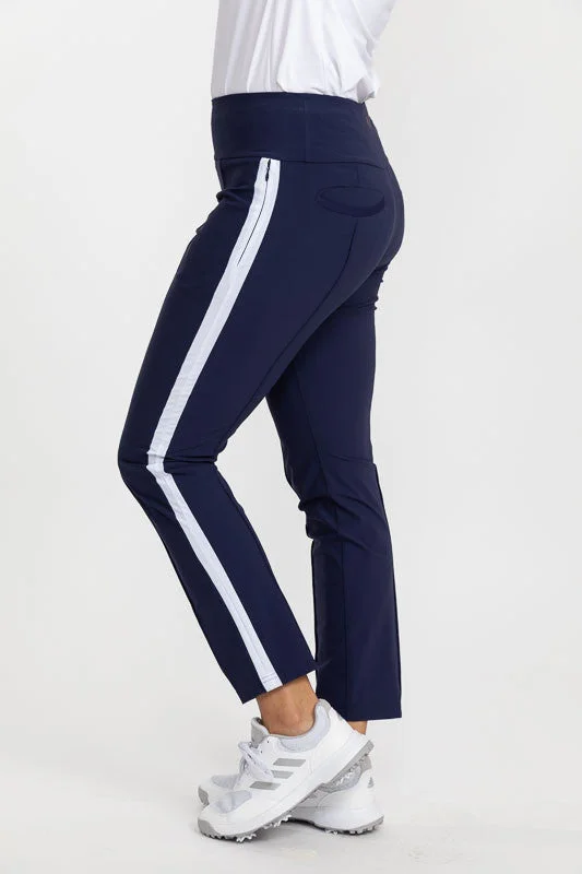 Tailored Track Golf Pants  - Navy Blue