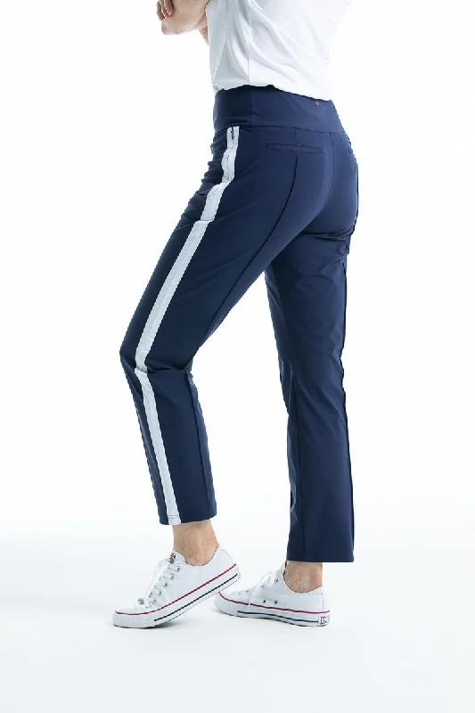 Tailored Track Golf Pants  - Navy Blue