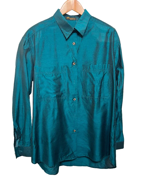 Women’s Longsleeve Blue Blouse (Size XL)